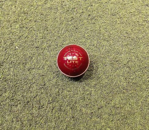 Yoogi Four Piece Leather Cricket Ball Adult Size (Pack of 2) (Test LITE, Pack of 2) in Kuwait