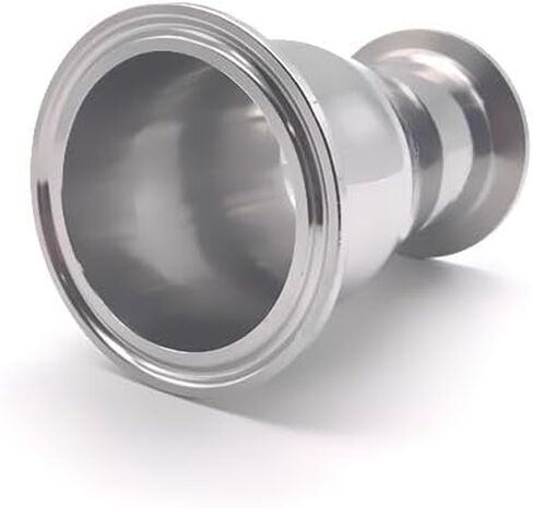 1pc OD102mm x OD51mm 304 Stainless Steel Grade Tri Clamp Reducer Ferrule 1.5-4" Pipe Fittings Plumbing Fittings in Saudi Arabia