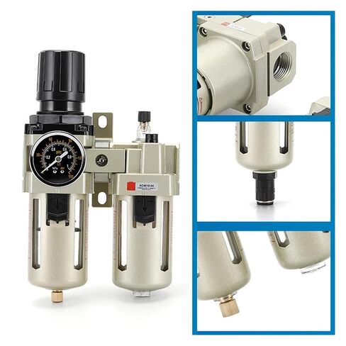 AC3010-02 AC3010-03 G3/8 فلتر فاصل الزيت عن الماء لتنظيم ضاغط الهواء منظم الضغط مرشح هوائي (AC4010-04D) in Kuwait