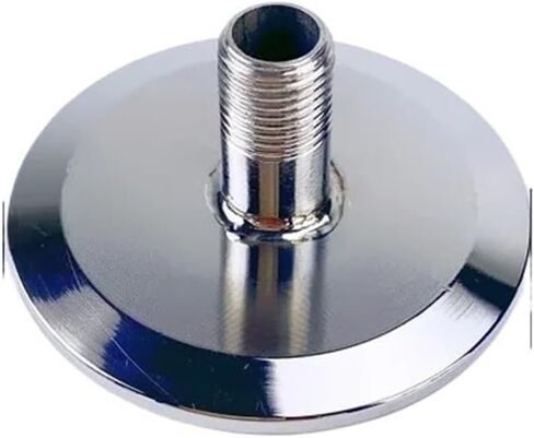 3" 76mm OD91mm With 1/2" Male Thread, 3" Tri-clamp End Cap With 1/2" Male Thread Stainless Steel 304 in Saudi Arabia