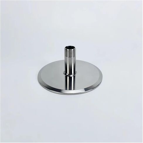 4" 102mm OD119mm With 1/2" Male Thread, 4" Tri-clamp End Cap With 1/2" Male Thread Stainless Steel 304 in Saudi Arabia