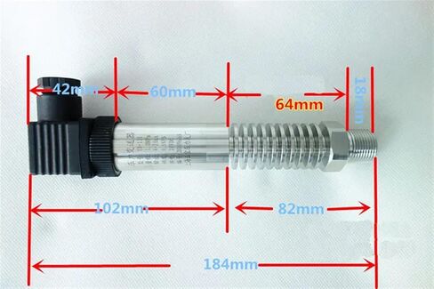 محول الضغط 0-0.2Mpa/60Mpa للاختيار محول الضغط السيليكوني لإخراج درجة الحرارة العالية G1/4 4-20mA (0-0.4Mpa) in Kuwait