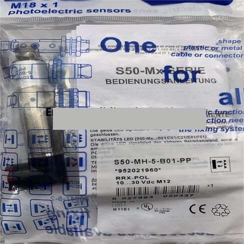 1pcs Sensor S50-MH-2-B01-NN S50-MH-2-B01-PP S50-MH-5-B01-PP S50-MH-5-B01-NN(S50-mh-5-b01-pp) in Saudi Arabia