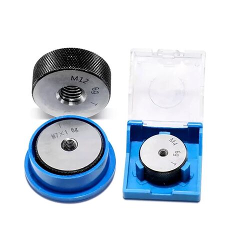 1SET Thread Ring Gauge Smooth 6g M0.8 M0.9 M1 M1.2 M1.6 M2 M2.5 M3 M4 M5 M6 M8 M10 M12 M20 M30 - M100(M64X6 6g) in Kuwait
