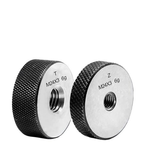 1SET Thread Ring Gauge Smooth 6g M0.8 M0.9 M1 M1.2 M1.6 M2 M2.5 M3 M4 M5 M6 M8 M10 M12 M20 M30 - M100(M64X6 6g) in Kuwait
