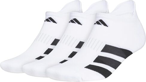 adidas Men's Evo No Show Running Socks (3 Pairs) Performance & Training in Kuwait