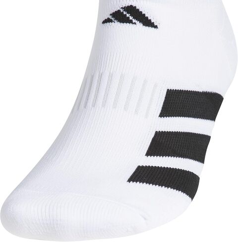 adidas Men's Evo No Show Running Socks (3 Pairs) Performance & Training in Kuwait