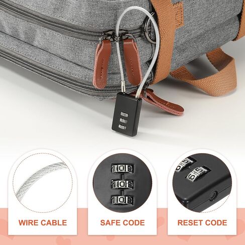 PATIKIL 3 Digit Cable Combination Lock, 2 Pcs Cable Lock with Combination 11.8" Steel Rope for Gym Bikes Cabinets Wardrobes Small Fences, Black in Kuwait