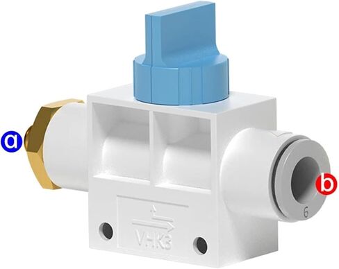 صمام تركيب هوائي هوائي سلسلة VHK3 توصيل الأنابيب (VHK3-12F -03S، 10PCS) in Kuwait