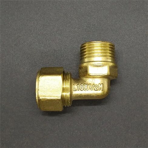 1216 1418 1620 2025 2632 PEX-AL-PEX 1-1/4 "ذكر أنثى كوع نحاسي 90 درجة وصلة أنابيب لتدفئة الأرضية بالطاقة الشمسية (BSP أنثى، 2025_1-1/4") in Kuwait