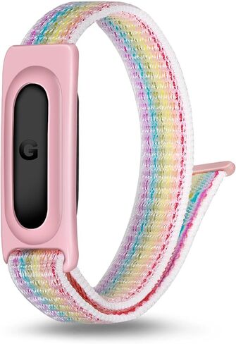 Dhwazz Women Band لـ Google Fitbit Air حزام معصم رياضي من النايلون (بدون متتبع) in Kuwait