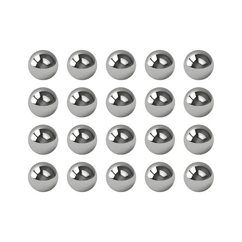 20 PCS 5/16"(7.938mm) Chrome Steel Ball Bearing Solid Ball G25 Precision Ball for Bicycles and DIY Work in Kuwait