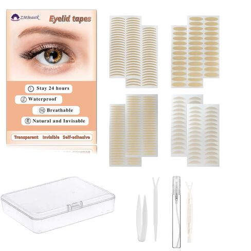 1728Pcs Premium Quality Complexion Natural Invisible Single Side Eyelid Tape Stickers Medical-use Fiber Eyelid Lift Strip, Eye Lift Without Surgery, Perfect for Uneven Mono-Eyelids in Kuwait