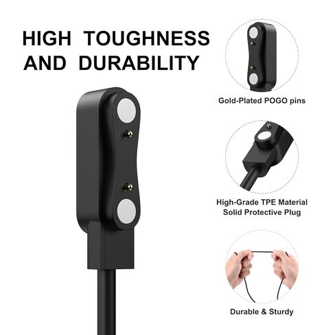 Vancle 2 Pack لشاحن سماعات الرأس Raycon Bone Conduction، كابل شحن USB مغناطيسي in Kuwait