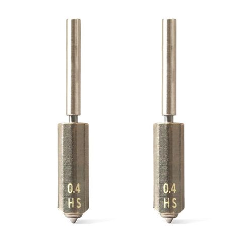 2 Pack 0.4MM Hardened Steel Integrated Nozzle Compatible with Anycubic Kobra S1 Max Combo 3D Printer, Leak-Proof High Temp Throat Tube Print Head Hotend High Flow Quick-Detachable in Kuwait