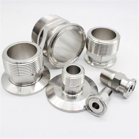 1 قطعة 1/4 "3/8" 1/2 "3/4" 1 "1-1/4" 1-1/2 "2" NPT ذكر الموضوع 304 الفولاذ المقاوم للصدأ الطويق عرافة وصلة أنابيب ل (NPT1.5 (الطويق 64)) in Kuwait
