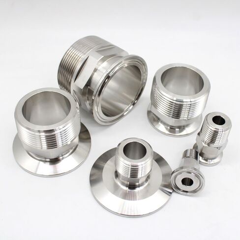 1 قطعة 1/4 "3/8" 1/2 "3/4" 1 "1-1/4" 1-1/2 "2" NPT ذكر الموضوع 304 الفولاذ المقاوم للصدأ الطويق عرافة وصلة أنابيب ل (NPT1.5 (الطويق 64)) in Kuwait