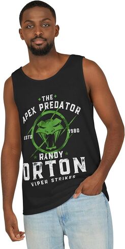 راندي أورتن RKO Tank Top Pro Wrestling The Viper Tank Top للرجال والنساء in Kuwait