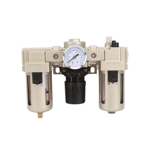 AC2000-02 1/4 "منظم ضغط قياس ضاغط الهواء فلتر الزيت والرطوبة فاصل لتصفية المياه ومزيل الرطوبة in Kuwait