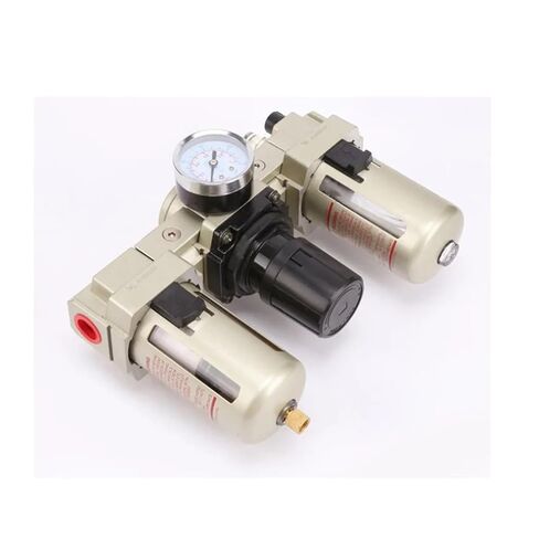 AC2000-02 1/4 "منظم ضغط قياس ضاغط الهواء فلتر الزيت والرطوبة فاصل لتصفية المياه ومزيل الرطوبة in Kuwait