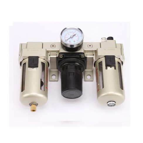 AC2000-02 1/4 "منظم ضغط قياس ضاغط الهواء فلتر الزيت والرطوبة فاصل لتصفية المياه ومزيل الرطوبة in Kuwait