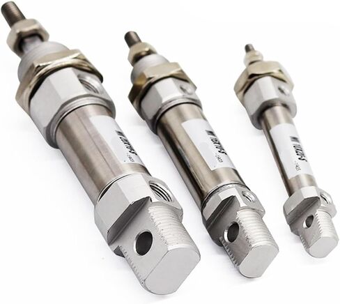 1 قطعة MI20x10,15,20,25,30,40,50,60,75,80100125150-S-CA اسطوانة صغيرة تعمل بالهواء المضغوط من الفولاذ المقاوم للصدأ (MI20X25) in Kuwait