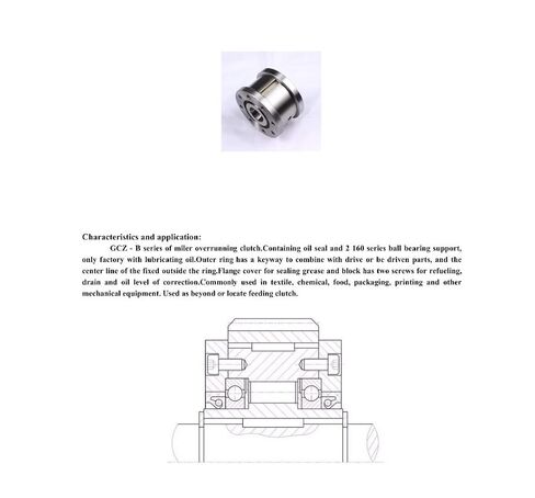 محامل إبرة الأسطوانة GCZ-B نوع القابض ذو الاتجاه الواحد GCZ-B1262 GCZ-B1568 GCZ-B2075 GCZ-B2590 تجاوز القوابض والدعامات in Kuwait