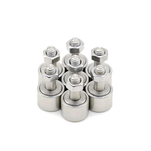 7 قطعة CF12/KR30 كام أتباع تحمل M12x30x40.2mm SUS304 بكرة من الفولاذ المقاوم للصدأ المسار عداء أجزاء المحرك in Kuwait