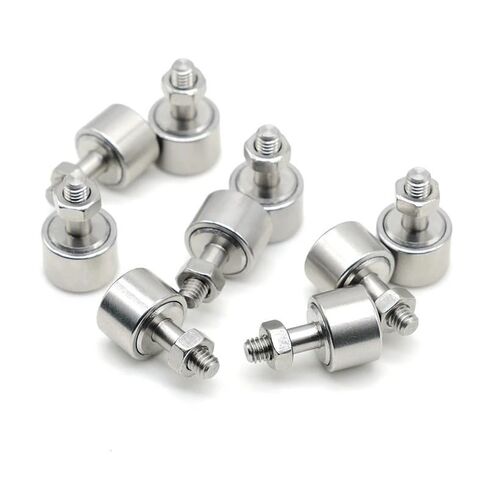 7 قطعة CF12/KR30 كام أتباع تحمل M12x30x40.2mm SUS304 بكرة من الفولاذ المقاوم للصدأ المسار عداء أجزاء المحرك in Kuwait