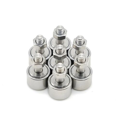 7 قطعة CF12/KR30 كام أتباع تحمل M12x30x40.2mm SUS304 بكرة من الفولاذ المقاوم للصدأ المسار عداء أجزاء المحرك in Kuwait
