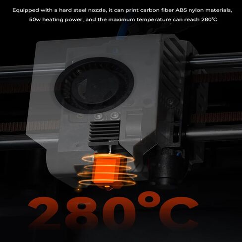 X Max 3 Extruder Print Head Kit for Qidi X Max 3/X Plus 3D Printer Upgraded Hotend Kit for Qidi X Plus Hot End Hardened Steel Nozzle Assembly(1set Hotend kit) in Saudi Arabia