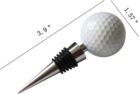 Golf Ball Wine Stopper, Funny Golf Club Beverage Bottle Stoppers, Golf Home Wine Top Decor, Golf Barware, Gift for Wine Lover & Golf Lover in Saudi Arabia