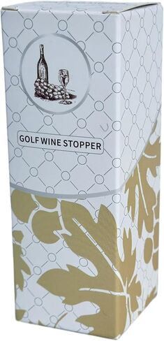 Golf Ball Wine Stopper, Funny Golf Club Beverage Bottle Stoppers, Golf Home Wine Top Decor, Golf Barware, Gift for Wine Lover & Golf Lover in Saudi Arabia