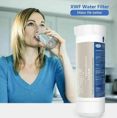 PURESTRA Replacement Water Filter Compatible with PU-XWF | Advanced Carbon Filtration for Cleaner, Better-Tasting Water | Reduces Chlorine Taste & Odor | For Drinking, Beverages & Ice | 1 Pack in Saudi Arabia