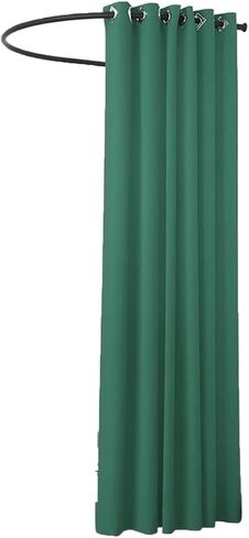 U-Shaped Portable Fitting Room, Privacy Protection Changing Room & Locker Divider for Clothing Stores Dressing Room(C,95 * 100cm) in Saudi Arabia