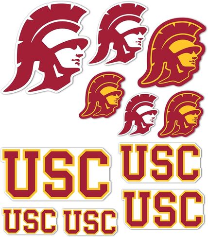 Desert Cactus USC Sticker University of Southern California Trojans Sticker Vinyl Decals Laptop Water Bottle Car Scrapbook T1 (Type 1-2) in Saudi Arabia
