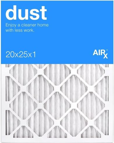 AIRx Filters 20x25x1 Furnace Filter MERV 8 Pleated Replacement Air Filter, For Lint, Pollen & Dust Debris Control, 6-Pack in Saudi Arabia