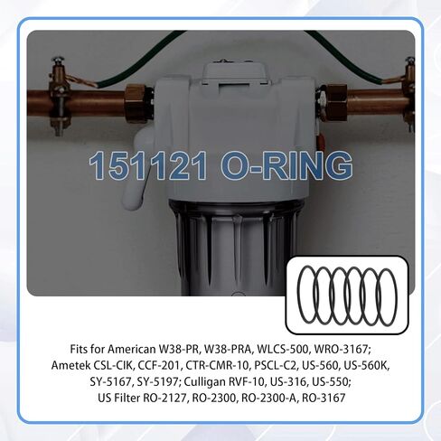 151121 OR-38 O-Ring Gasket Seal for Pentek Water Filter Housings & Slim Line Housings Replacement OR-38 WS03X10001 10800-034(6/Pack) in Saudi Arabia