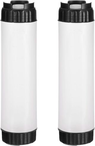 uxcell Condiment Squeeze Bottles for Sauces, 2pcs 16 oz Refillable Plastic Squirt Bottle Dispensers Leak Proof for BBQ Cooking Oil Barbecue Seasoning Honey Syrup, Yellow in Kuwait
