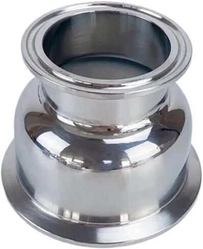 1.5"(38mm) OD50.5mm x 2"(51mm) OD64mm Tri Clamp Hemispherical Reducer, Stainless Steel 304 in Saudi Arabia