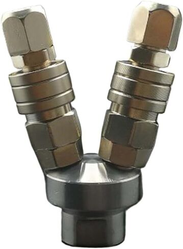 2 طرق 1/4 "أنثى C نوع خرطوم هواء مقرنة سريعة موصل مقبس الذاتي قفل وأنبوب الذكور 12 مللي متر in Kuwait