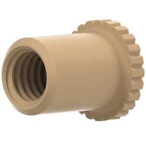 مجموعة Idex NanoPort، بدون رأس، معرف بحد أقصى 0.063 بوصة، أنبوب OD 1/16 بوصة، 10-32 مخروطي in Kuwait