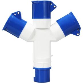 Industrial Plug 16A32A Y-Type Multi-Function Three-Way Branch Socket Waterproof Three-Phase Electricity(1025) in Saudi Arabia