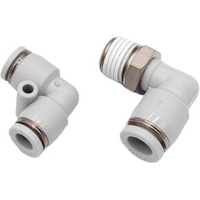 1 قطعة eumatic بلمسة واحدة تركيب ذكر الكوع PL4-M5 APL6-01 APL8-02 PL10-02 PL12-04 1/8 "1/4" DN6 DN8 PL06-02 APL6-02 APL08-02 6 مللي متر (PL8-M5) in Kuwait