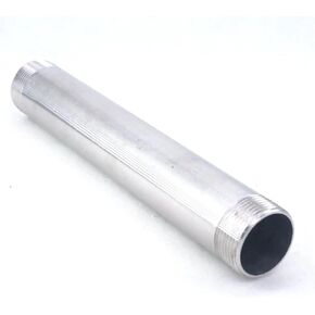 1-1/4" BSP Equal Male Thread Length 200mm 304 Stainless Steel Long Straight Pipe Fitting Connector in Kuwait
