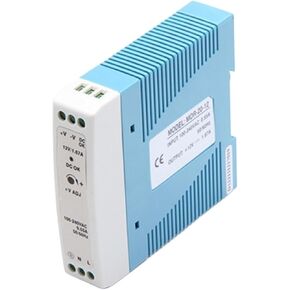 DIN صناعة السكك الحديدية تبديل وضع التيار الكهربائي MDR 10W 24V لضوء CCTV LED in Kuwait