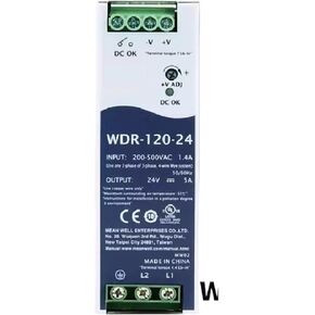 WDR-120 180-550V 12V 24V 48V Rail Single Output Switching Power Supply WDR-120-12 WDR-120-24 WDR-120-48(Wdr-120-48) in Kuwait