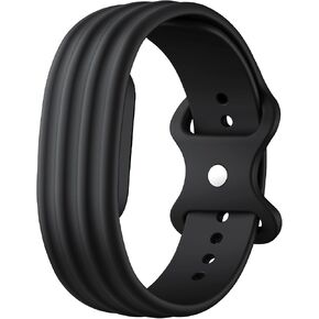 Silicone Band Compatible with Google Fitbit Air Band, Soft Breathable Adjustable Sport Strap for Fit Bit Air Fitness Tracker, Sweat & Water Resistant Wristband for Men Women, Workout and Daily Wear in Kuwait