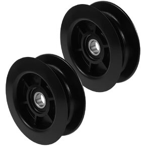 Pulley Nylon and Metal Construction Forklift Wheel Double Groove 2pcs with Bearing Sturdy Fit for 3 Ton Forklifts for Demanding Working Environments and Hydraulic System in Kuwait