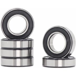 6PCS 6800-2RS Bike Bearing 10x19x5mm ABEC-7 Metric Thin Section Ball Bearings for Bicycle Front Rear Hubs Wheel 6800RS in Saudi Arabia